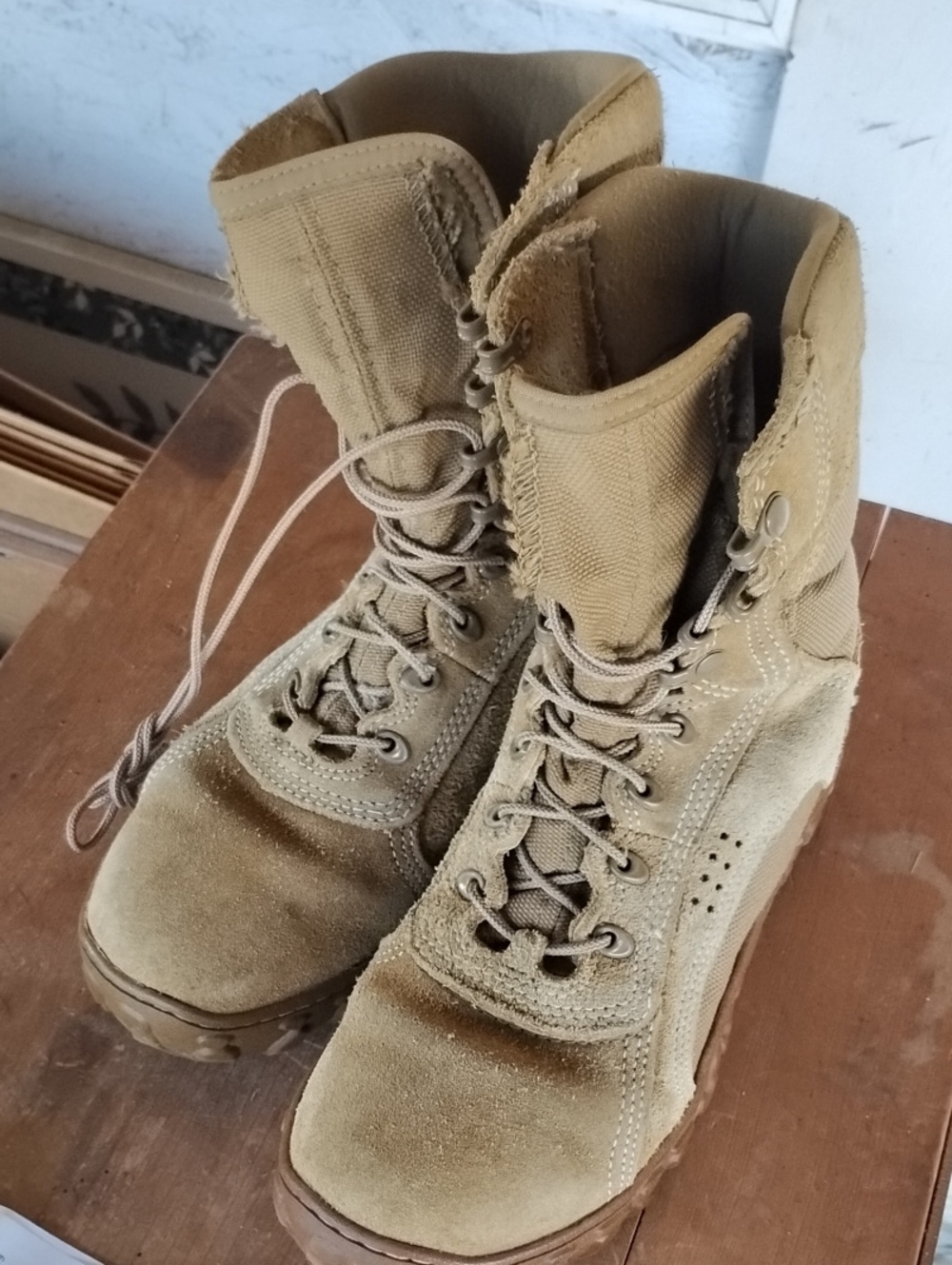 Rocky Tan Tactical Special Ops-Coyote Work/Hiking/ombat Boots - Lace Up USA Made